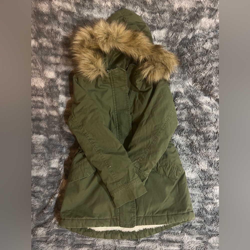 Gap Factory Kids Faux Fur Jacket